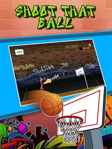 Изображение игры: Big Time Basketball Dude: Slam Dunk Hoops Showdown