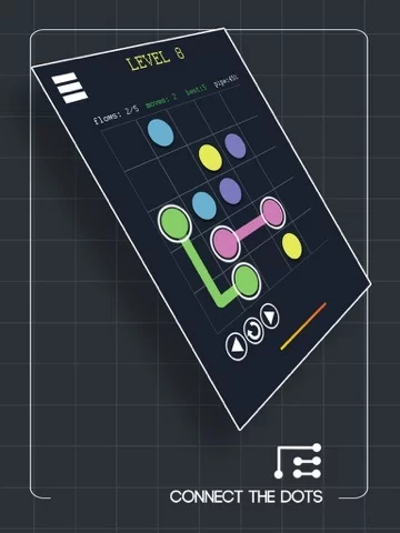Изображение игры: Connect The Top Ball Spots