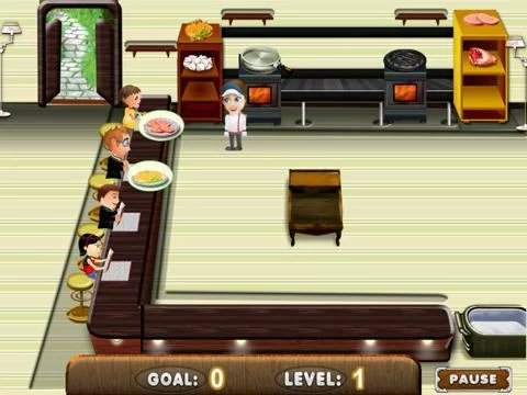 Изображение игры: Happy Restaurant Kitchen: Chef Cooking Dash
