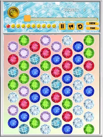 Изображение игры: Jewel Star Diamond Quest: The Ultimate Match 3 Mania