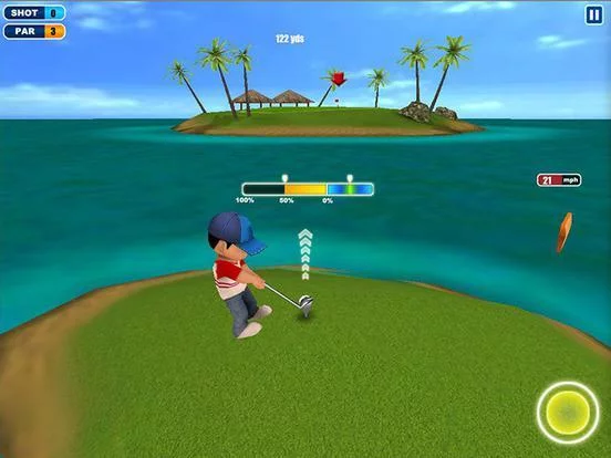 Изображение игры: Fantasy Golf 3D HD - Free golf games, mini golf