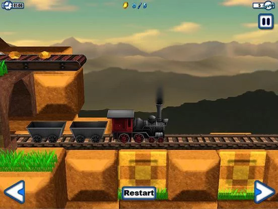 Изображение игры: Train Simulator 3D HD - Free train driving games