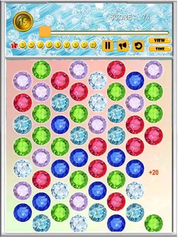 Изображение игры: Jewel Star Diamond Quest: The Ultimate Match 3 Mania