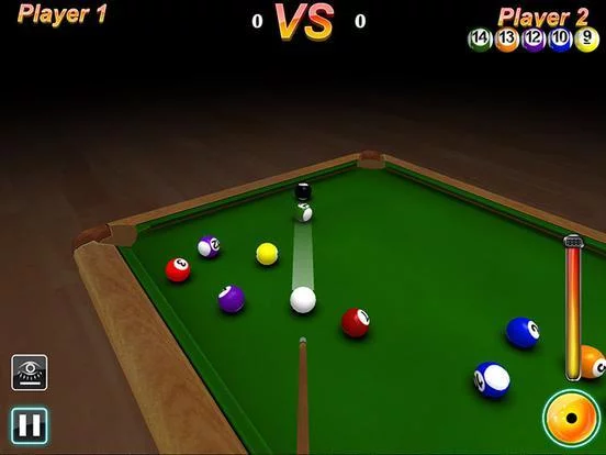 Изображение игры: 8 Ball Billiards HD - 3D Ball Pool Games for Free