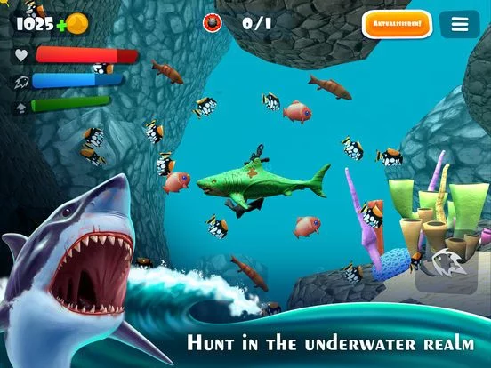 Изображение игры: Hunting Shark Simulator 3D