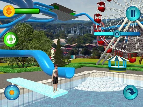 Изображение игры: Water Park Slide
