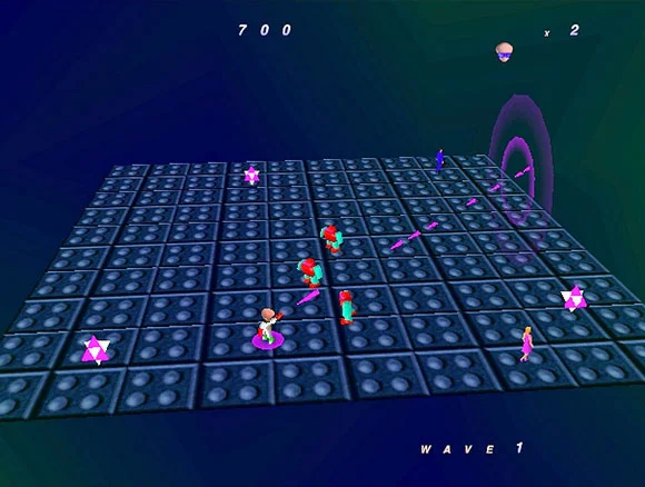 Изображение игры: Robotron 64