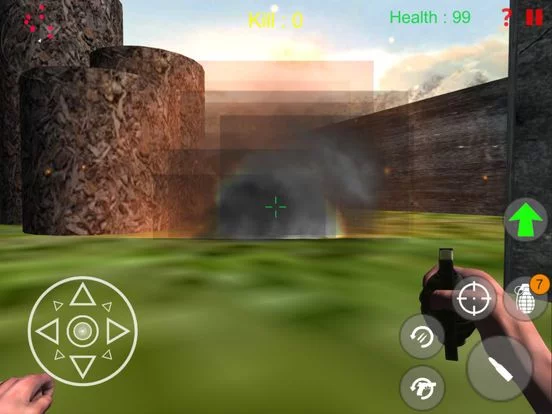 Изображение игры: Shooting Terrorist Attack Game