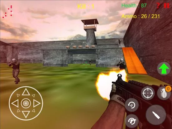 Изображение игры: Shooting Terrorist Attack Game