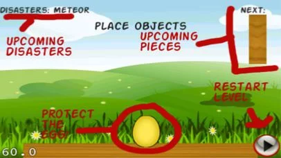 Изображение игры: Drop Egg Protecter