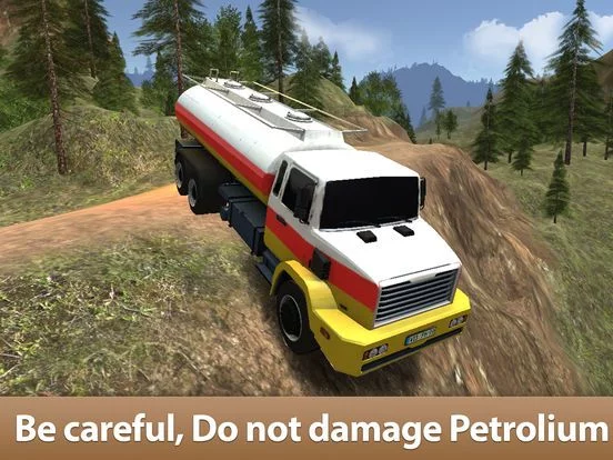 Изображение игры: Oil Truck Simulator 3D - Offroad tank truck driving