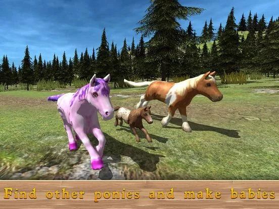 Изображение игры: Pony Survival Simulator 3D