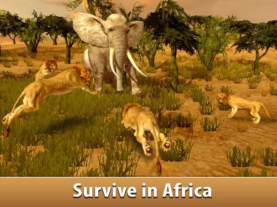Изображение игры: Big Elephant Simulator: Wild African Animal 3D
