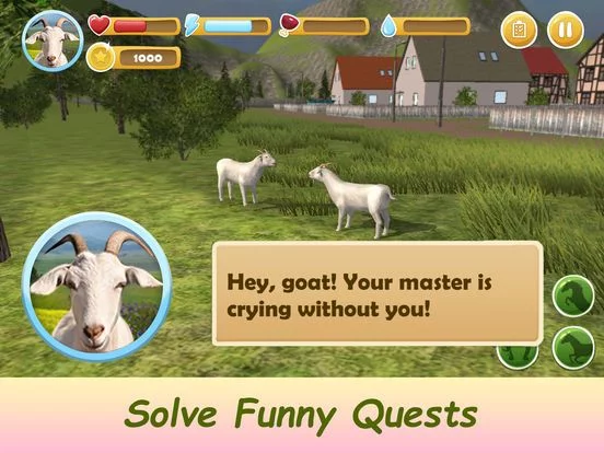 Изображение игры: Farm Goat Simulator: Animal Quest 3D