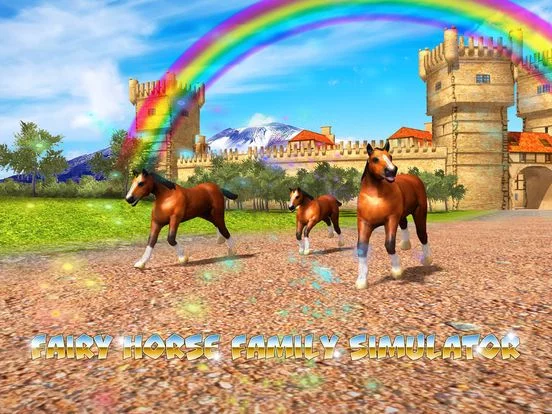Изображение игры: Horse Simulator: Magic Kingdom