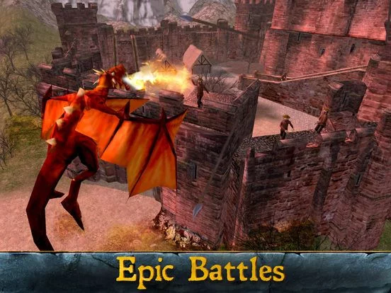Изображение игры: Fantasy Dragon Simulator 3D - Be the magic animal!