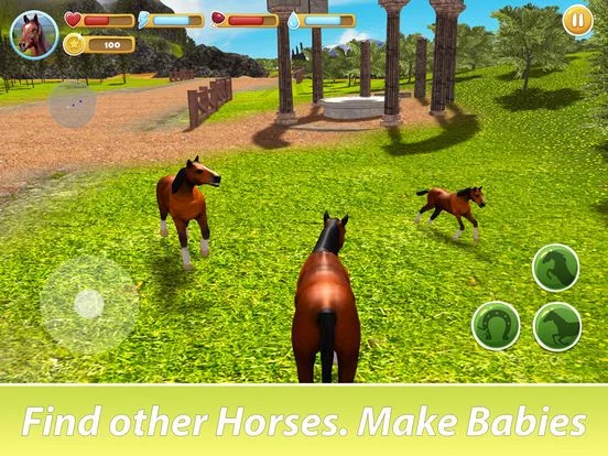 Изображение игры: Horse Simulator: Magic Kingdom