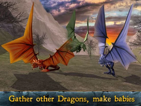Изображение игры: Fantasy Dragon Simulator 3D - Be the magic animal!