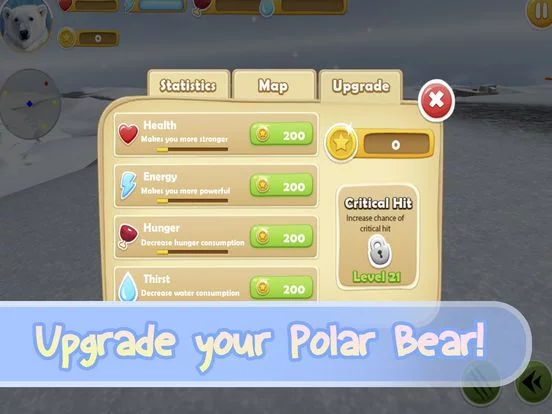 Изображение игры: Wild White Polar Bear Simulator