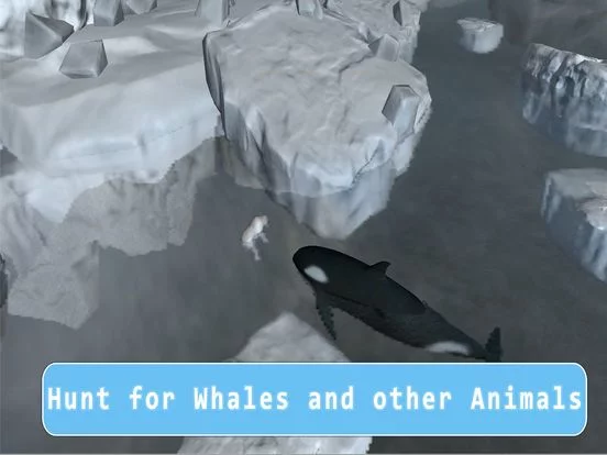 Изображение игры: Orca Killer Whale Survival Simulator 3D - Play as orca, big ocean predator!