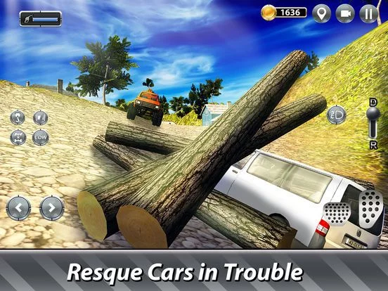 Изображение игры: Tow Truck Offroad Driving