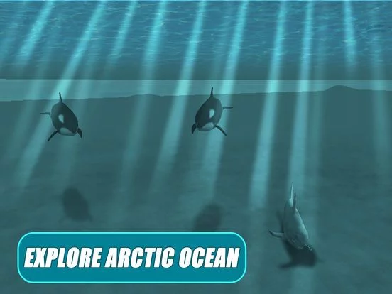 Изображение игры: Whale Survival Simulator 3D - Ocean animal survival simulator