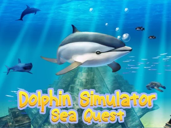 Изображение игры: Ocean Dolphin Simulator: Animal Quest 3D
