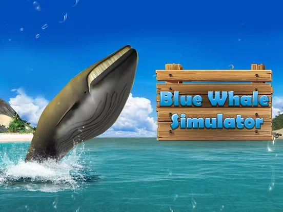 Изображение игры: Big Blue Whale Survival 3D - Try whale simulator, be ocean animal!