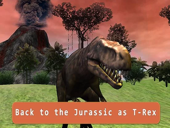 Изображение игры: T-rex Simulator 3D - Survival adventures