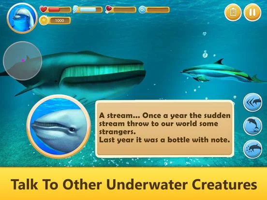 Изображение игры: Ocean Dolphin Simulator: Animal Quest 3D