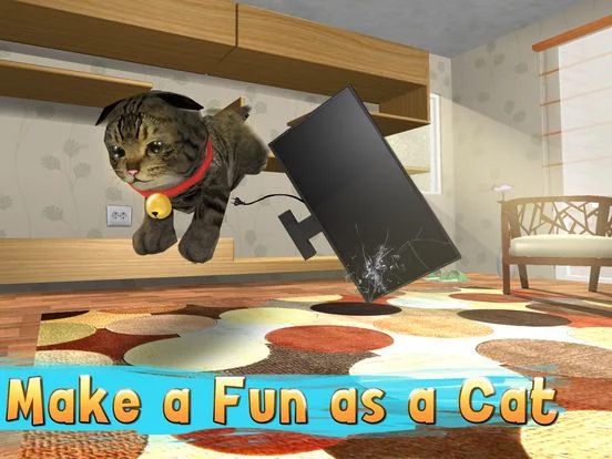 Изображение игры: Cat Simulator: Cute Pet 3D
