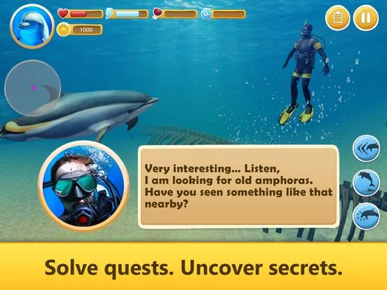 Изображение игры: Ocean Dolphin Simulator: Animal Quest 3D