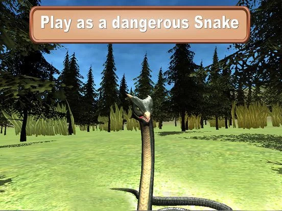 Изображение игры: Forest Snake Simulator 3D
