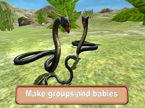 Изображение игры: Forest Snake Simulator 3D