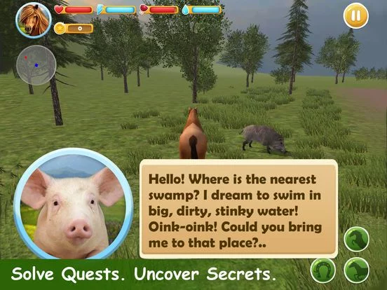 Изображение игры: Farm Horse Simulator: Animal Quest 3D