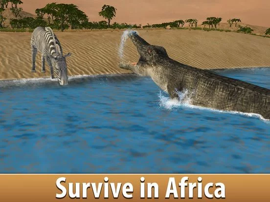 Изображение игры: Zebra Simulator 3D - African Horse Survival