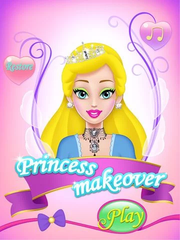 Изображение игры: Princess Makeover-Girl's Fairy Tale