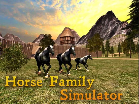 Изображение игры: Horse Family Simulator