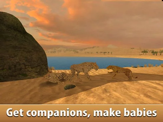 Изображение игры: African Cheetah: Wild Animal Simulator 3D