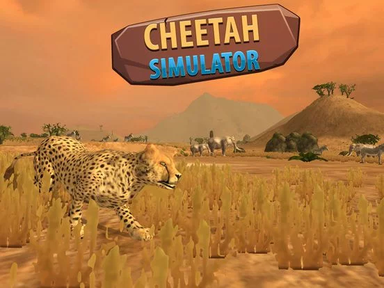 Изображение игры: African Cheetah: Wild Animal Simulator 3D