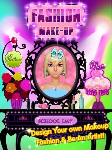 Изображение игры: Makeup Fashion Salon