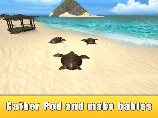 Изображение игры: Sea Turtle Simulator 3D - Ocean Adventure