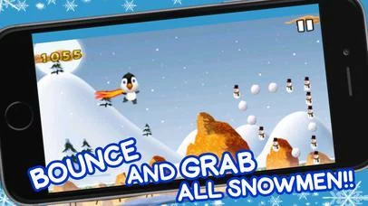 Изображение игры: Pengu The Flying Penguin: Unforgettable Chilly Adventure in Frozen Land!