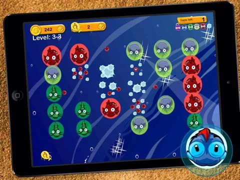 Изображение игры: Fish Poppers - The Exploding Beach Puzzle Game!