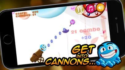 Изображение игры: Bubble Wheel - Careless Jounce and Spring Back of Bubbly Fun!