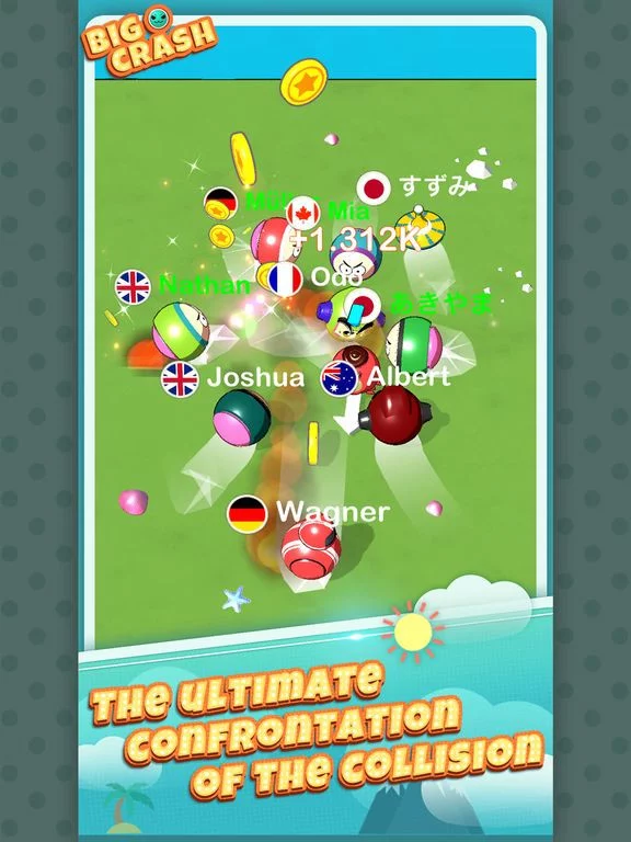 Изображение игры: Big Crash.io