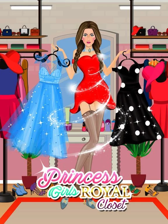 Изображение игры: Princess Girls - Royal Closet