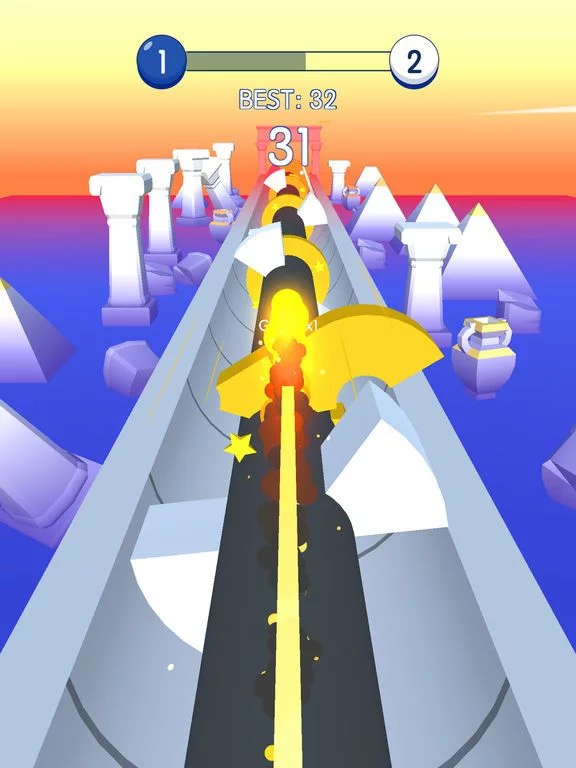Изображение игры: Smash Road - Color Ball Run 3D