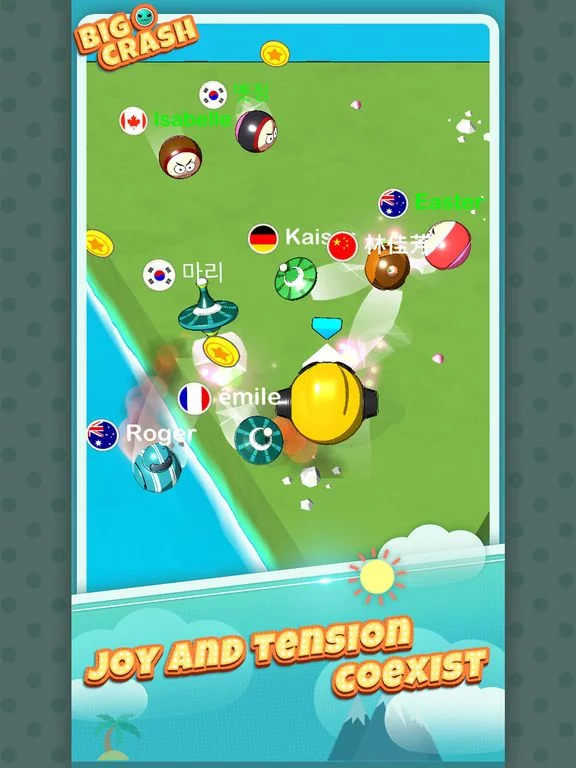 Изображение игры: Big Crash.io