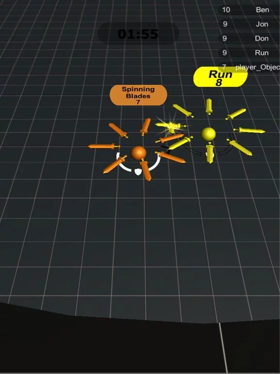Изображение игры: Spinning Blades.io